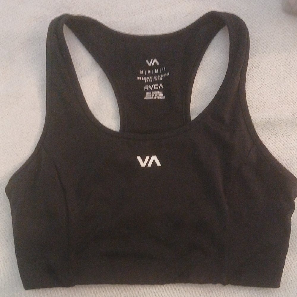 RVCA Black Sports Bra